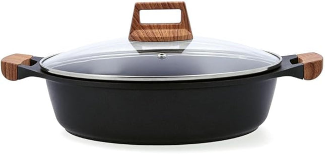 TARTERA ALUM FUNDIDO 28 CM KARBON QD