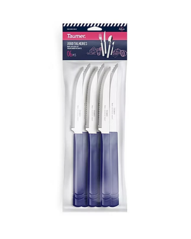 SET DE CUCHILLOS 6PZ