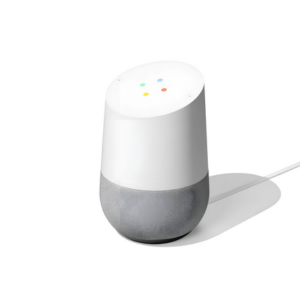 Google Home - Smart Speaker & Google Assistant, Light Grey & White