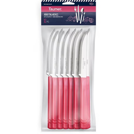 SET DE CUCHILLOS 12 PZ